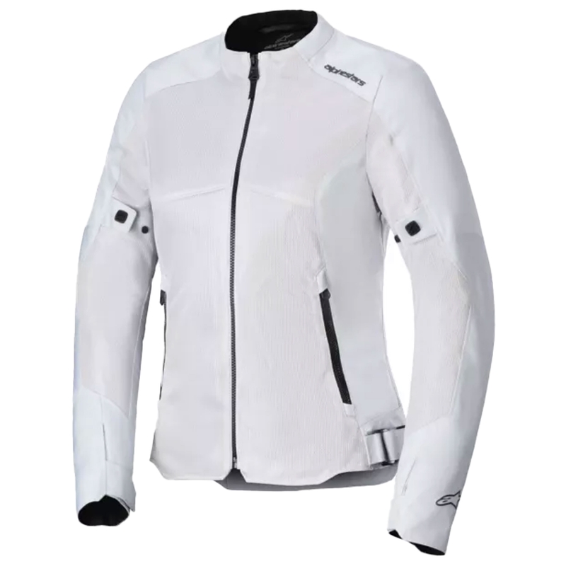 Alpinestars Stella C-1 Air dames motorjack zilvergrijs
