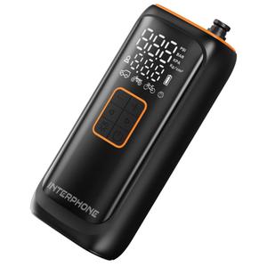 Slimme batterijcompressor Interphone zwart