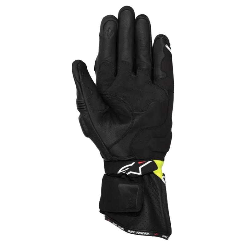 Alpinestars SP-3 motorhandschoenen zwart-fluo geel-wit