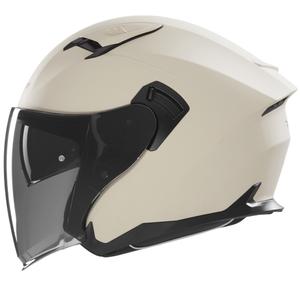 Open face motorhelm NOX N130 mat zand