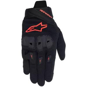 Alpinestars Stella SP X 1 Dames Motorhandschoenen Zwart-Fluo Rood