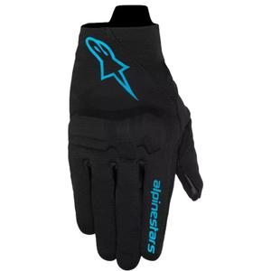 Alpinestars Reef V2 dames motorhandschoenen zwart-blauw
