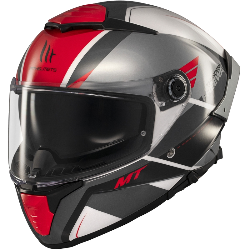 Integraal motorhelm MT Thunder 4 SV Freeway zwart-grijs-rood