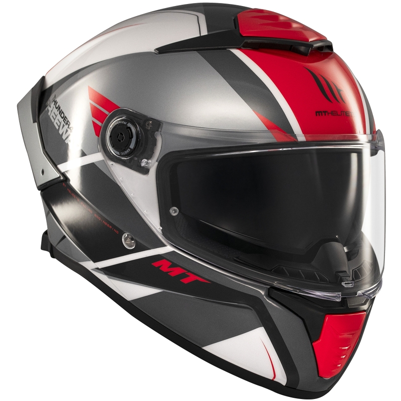 Integraal motorhelm MT Thunder 4 SV Freeway zwart-grijs-rood