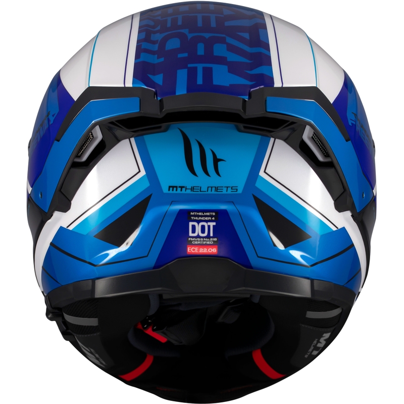 Integraal motorhelm MT Thunder 4 SV Freeway blauw-grijs-zwart