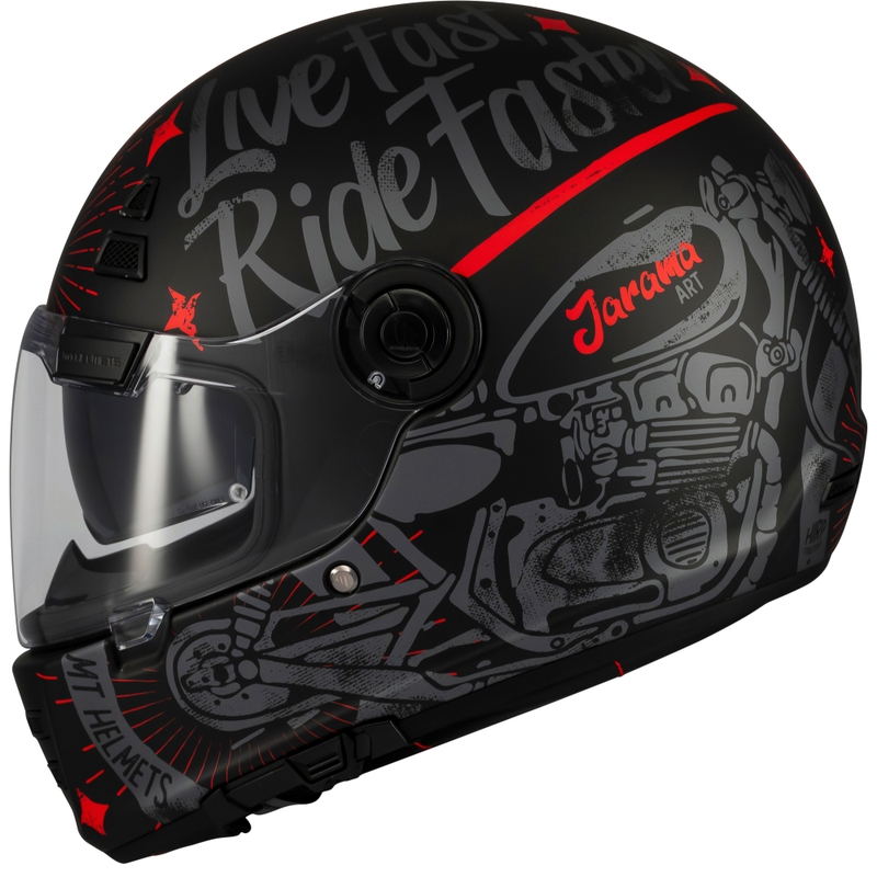 Integraal motorhelm MT Jarama SV Art mat zwart