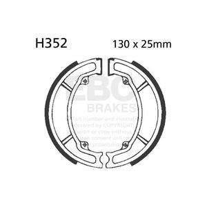 Sada brzdových čelistí EBC včetně pružin