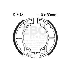 Sada brzdových čelistí EBC včetně pružin