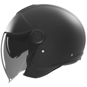 Open face motorhelm NOX N182 mat zwart