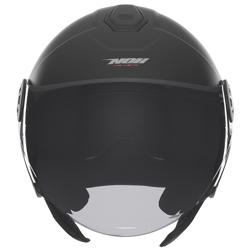 Open motorhelm NOX N182 matzwart
