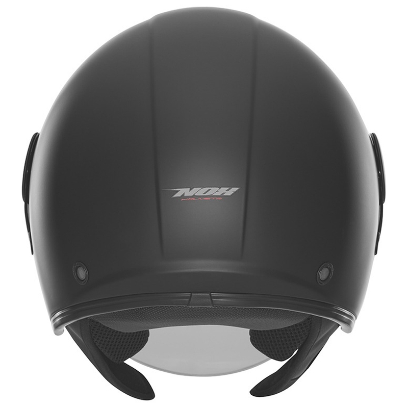 Open motorhelm NOX N182 matzwart