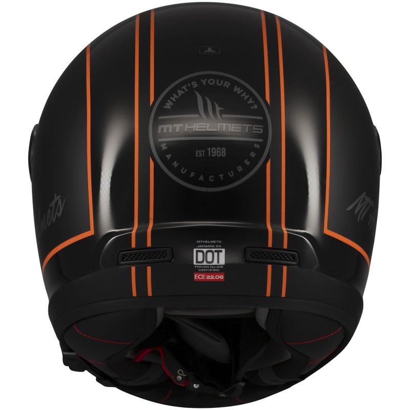 Integraal motorhelm MT Jarama SV Wild mat glanzend zwart