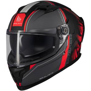 Integraal motorhelm MT Braker SV Charm mat zwart-rood