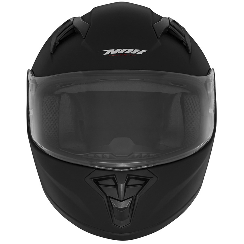 NOX N731 kinder integraal motorhelm, matzwart
