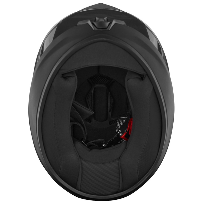 NOX N731 kinder integraal motorhelm, matzwart