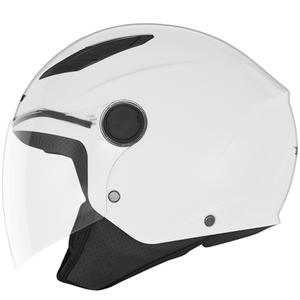 Kinder open-face motorhelm NOX N710 wit