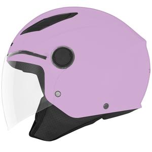 Kinder open-face motorhelm NOX N710 roze