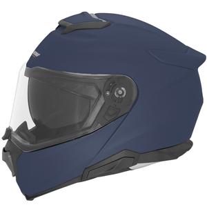 Flip-up motorhelm NOX N967 matblauw