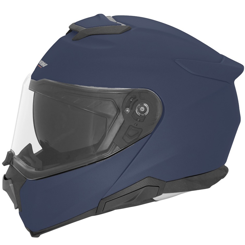 Opklapbare motorhelm NOX N967 matblauw
