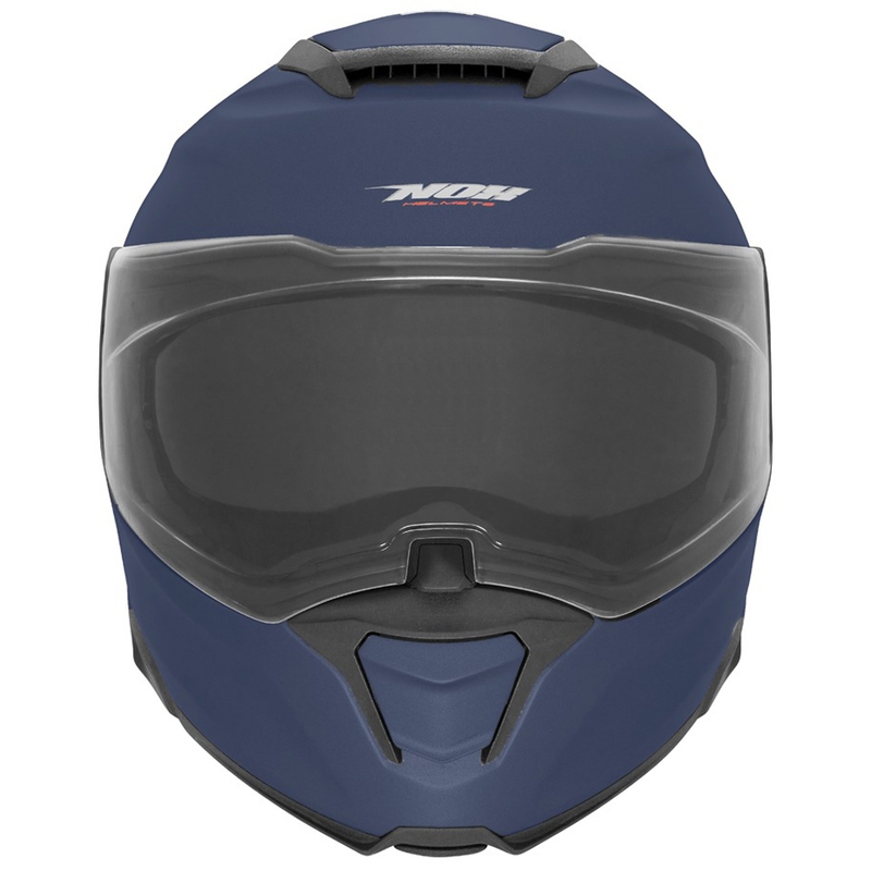 Opklapbare motorhelm NOX N967 matblauw