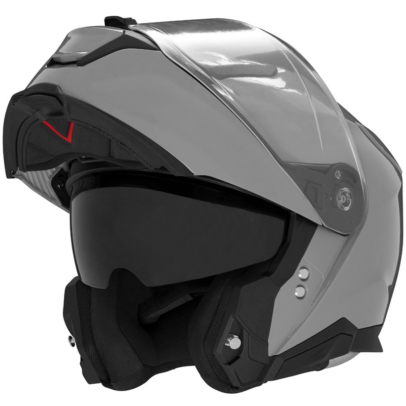Opklapbare motorhelm NOX N967 grijs