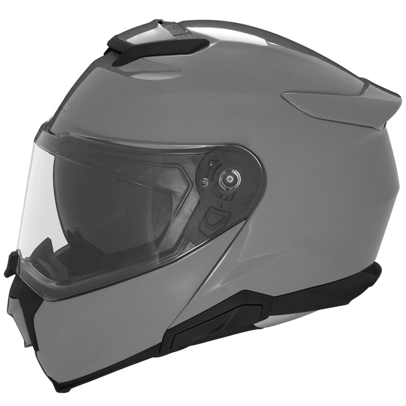 Opklapbare motorhelm NOX N967 grijs