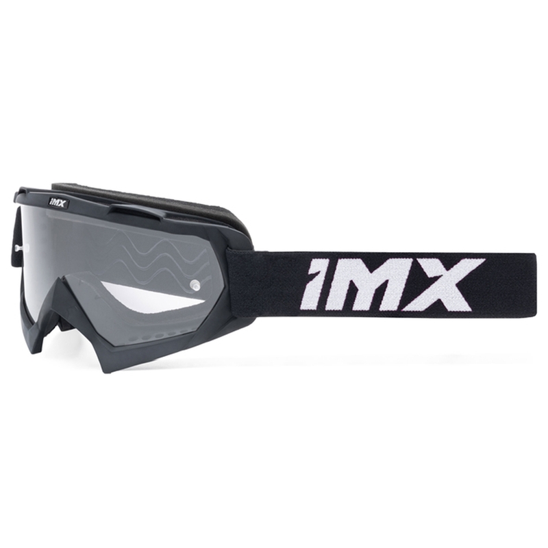 Motocrossbril iMX Mud zwart met helder plexiglas
