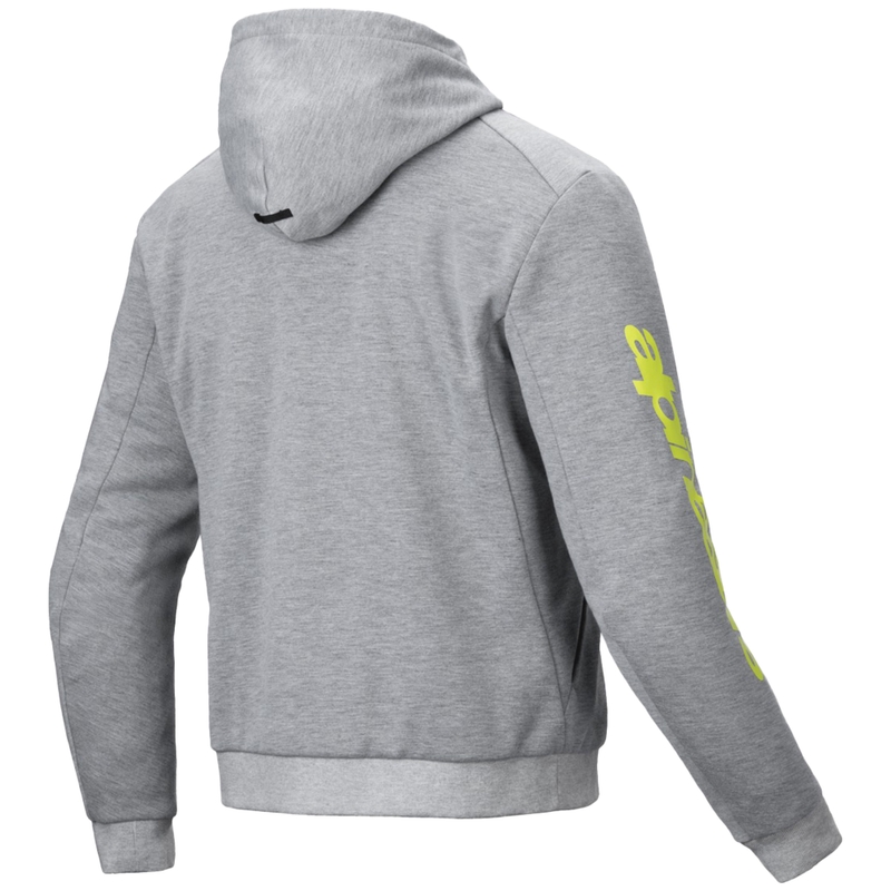 Alpinestars Chrome V2 Sport motorsweatshirt grijs-geel