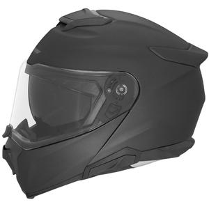 Flip-up motorhelm NOX N967 mat zwart