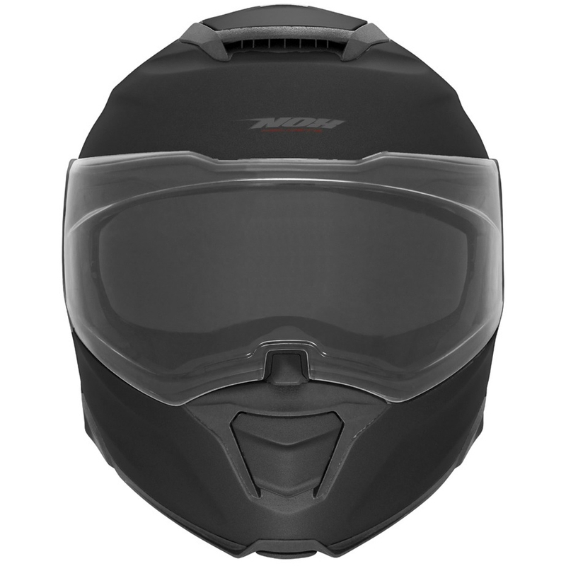 Opklapbare motorhelm NOX N967 matzwart