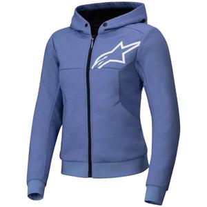 Alpinestars Stella Chrome V2 Sport dames motorjack blauw