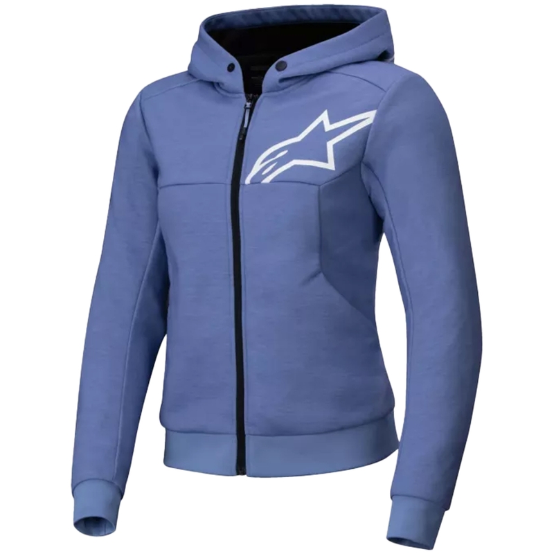 Alpinestars Stella Chrome V2 Sport dames motorjack blauw