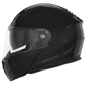 Flip-up motorhelm NOX N968 glanzend zwart