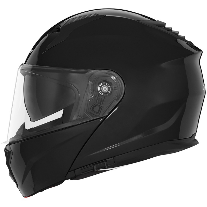 Flip-up motorhelm NOX N968 glanzend zwart