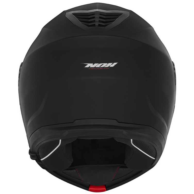 Flip-up motorhelm NOX N968 mat zwart