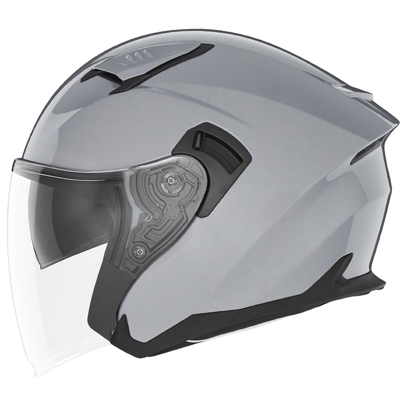 Open motorhelm NOX N130 grijs
