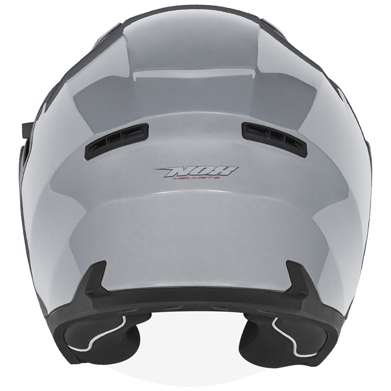 Open motorhelm NOX N130 grijs