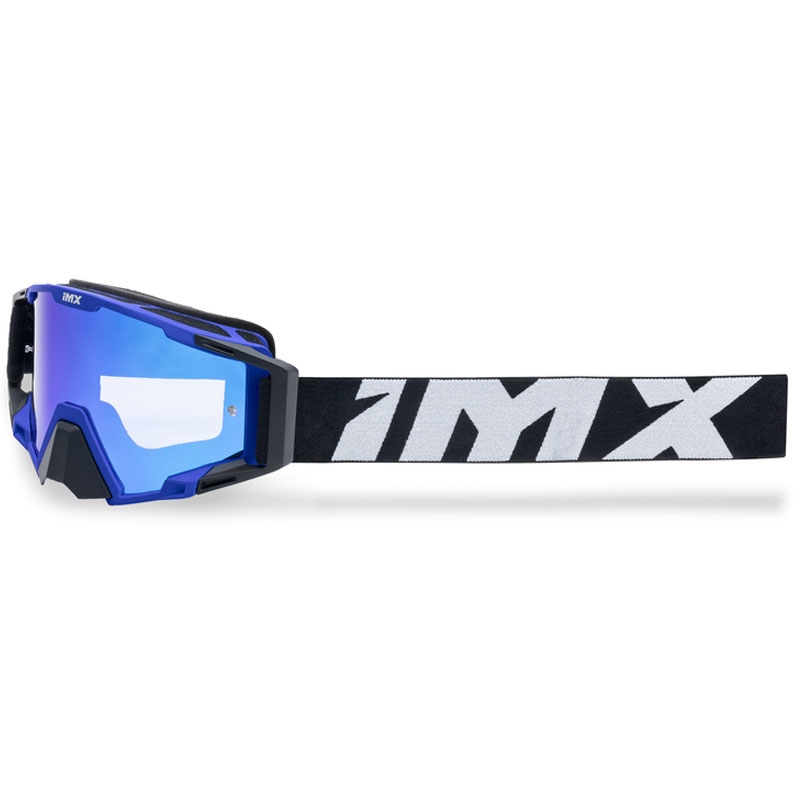 Motocrossbril iMX Sand zwart-blauw met iridium plexiglas