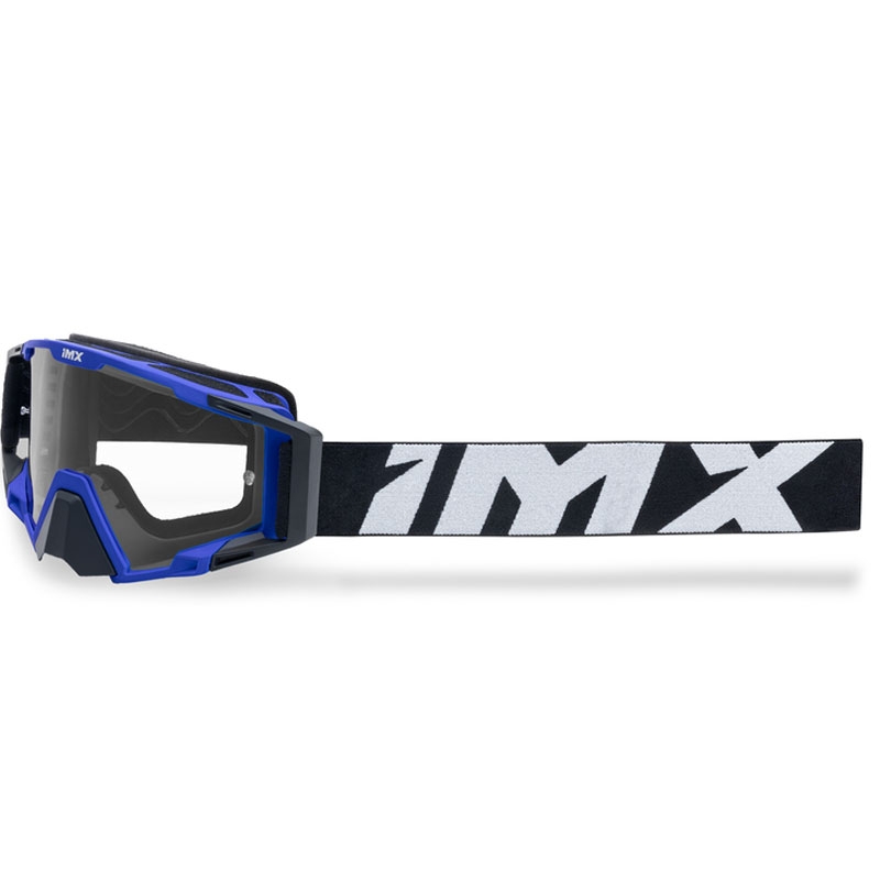 Motocrossbril iMX Sand zwart-blauw met iridium plexiglas