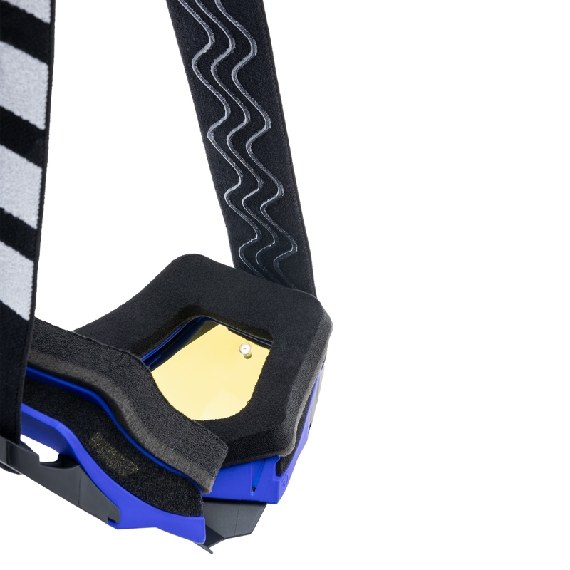 Motocrossbril iMX Sand zwart-blauw met iridium plexiglas