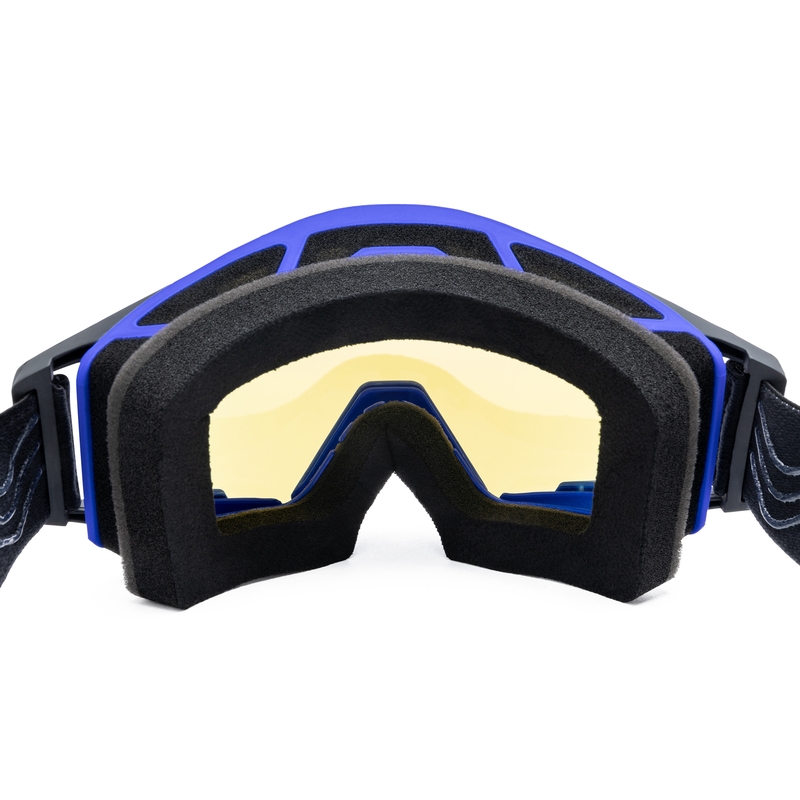 Motocrossbril iMX Sand zwart-blauw met iridium plexiglas