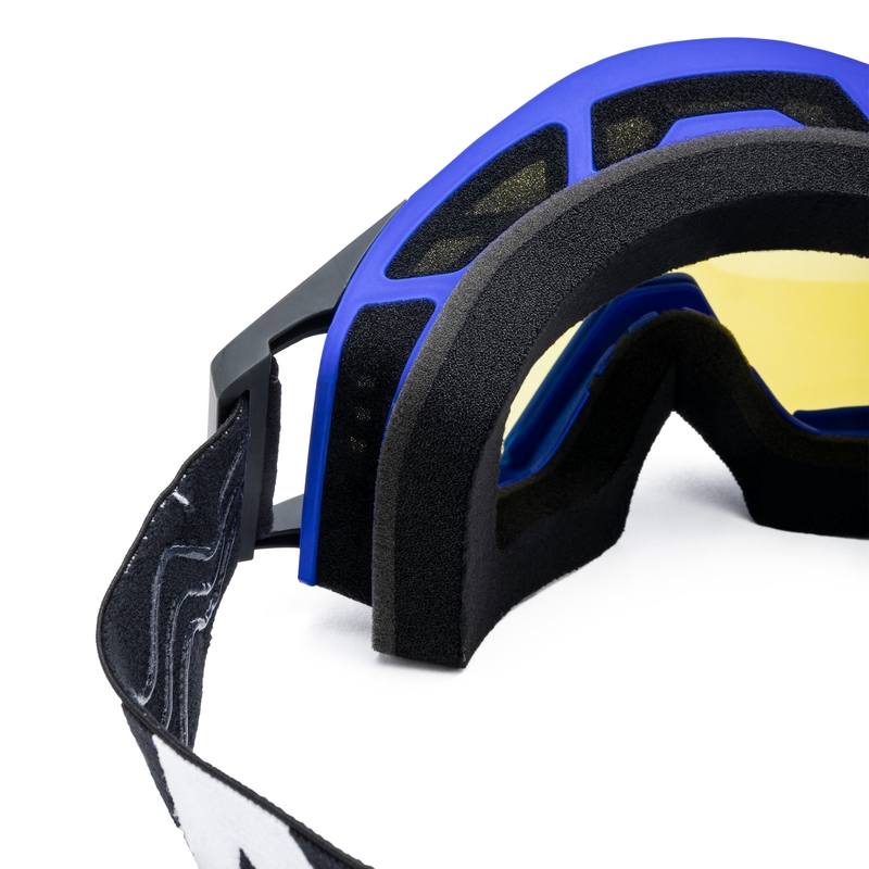 Motocrossbril iMX Sand zwart-blauw met iridium plexiglas