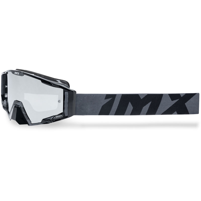 Motocrossbril iMX Zandgrijs-zwart met iridium plexiglas