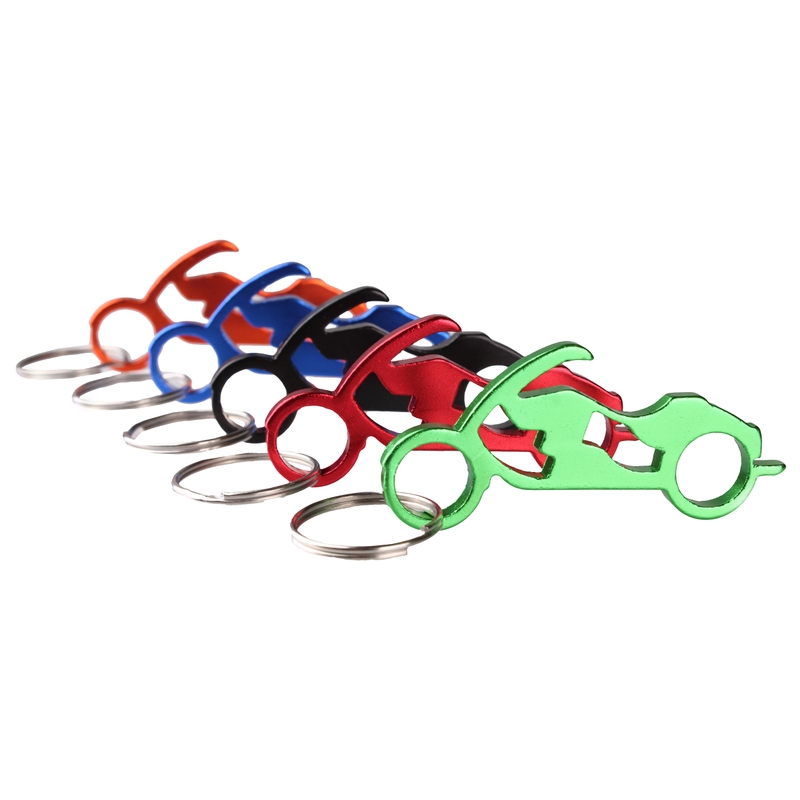 Fietssleutelhanger met flesopener