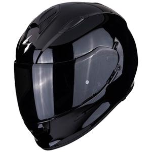 Scorpion Exo-491 Solid integraal motorhelm zwart glanzend