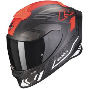 Integraalhelm Scorpion EXO-R1 EVO Carbon Air Supra zwart-zilver-rood