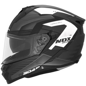 Integraal motorhelm NOX N304S CARVER mat zwart-wit