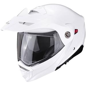 Motorhelm SCORPION ADX-2 effen parelwit