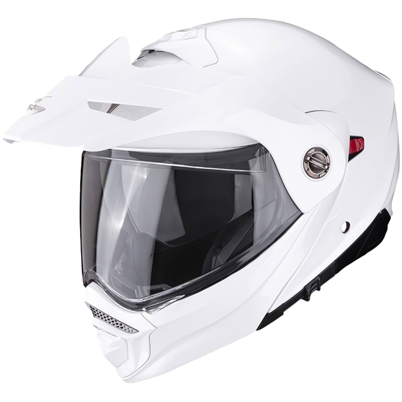 Motorhelm SCORPION ADX-2 effen parelwit
