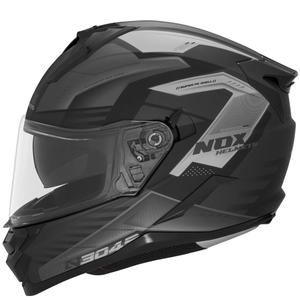 Integraal motorhelm NOX N304S CARVER mat zwart-titanium